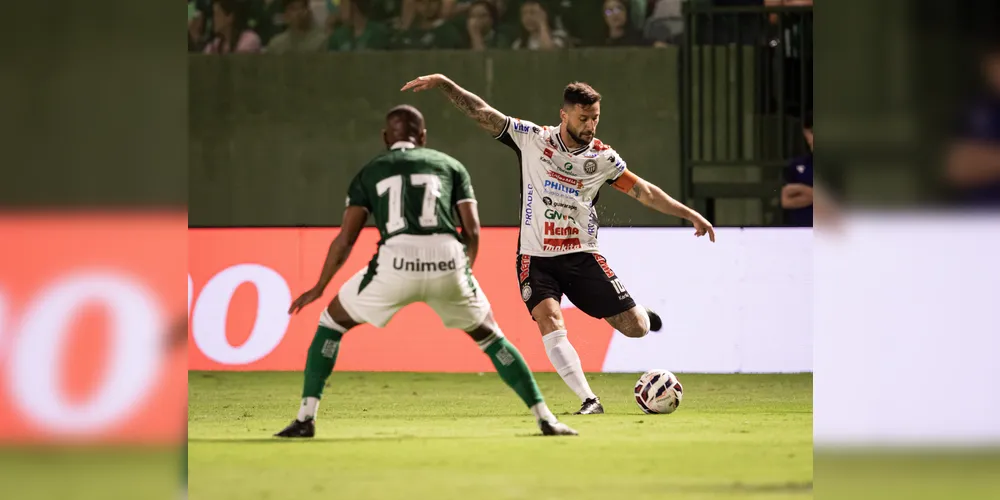 Operário permanece na 10ª posição após jogo