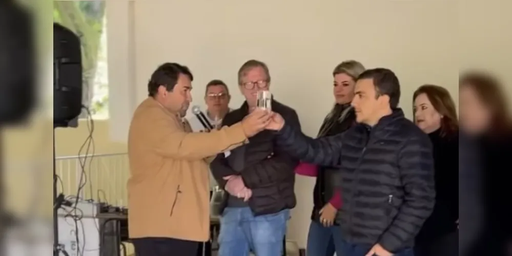 Orli de Cristo e Aliel Machado estiveram reunidos