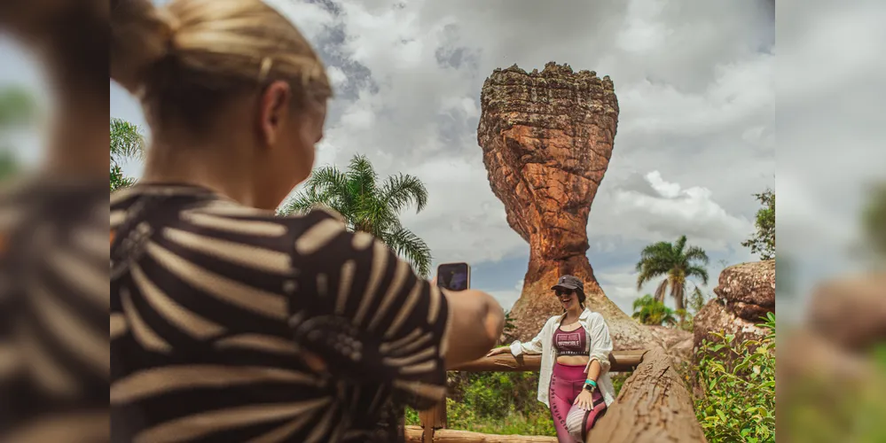 Tanto a pulseira como o drink rosa já foram adotados pelo Parque Buraco do Padre no início do ano de 2025