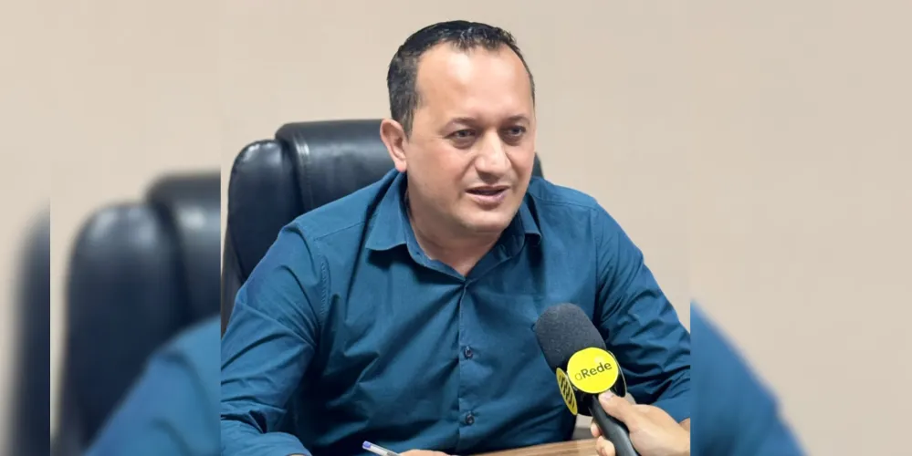 O prefeito Mario Cezar concedeu entrevista ao Portal aRede
