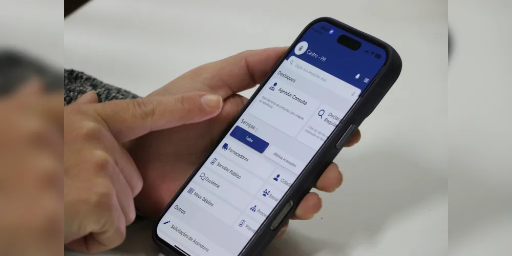 Agendamentos poderão ser feitos por meio do aplicativo Atende.Net
