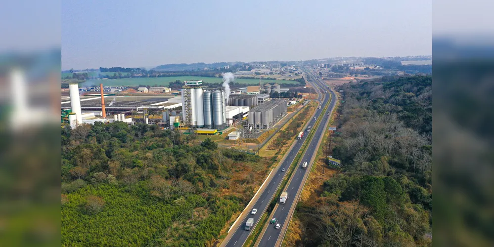 A BR-376 de Ponta Grossa será impactada pelo novo contorno rodoviário