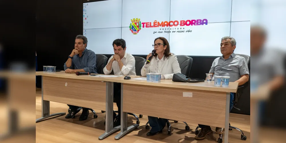 Beto Richa, Alexandre Curi e Rita Araújo estiveram reunidos