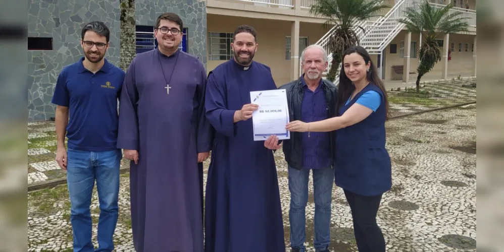 Doação de R$ 50 mil ocorreu na quinta-feira (31)