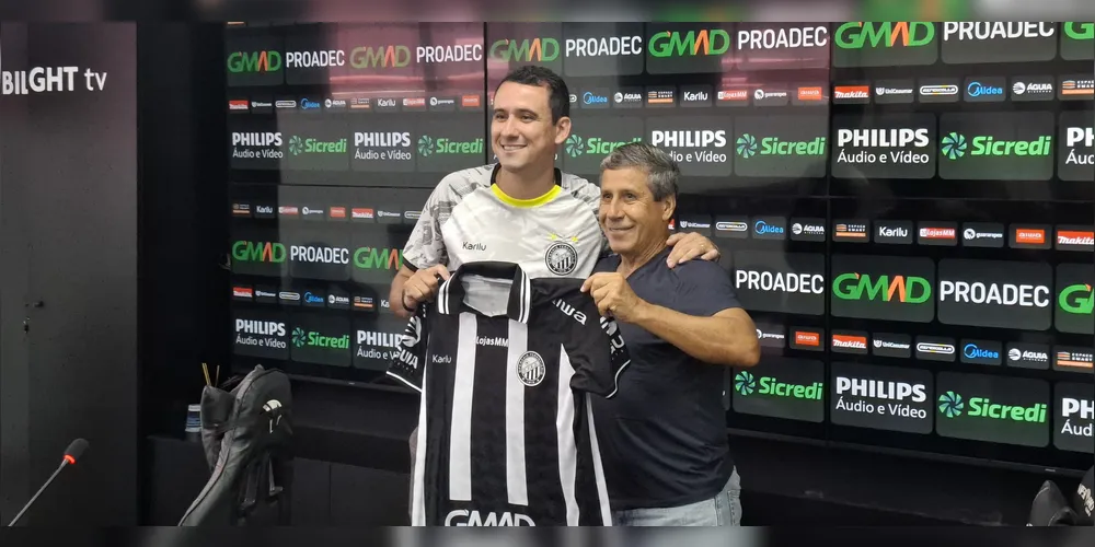 Pablo foi apresentado nesta quinta-feira (19) no Germano Krüger