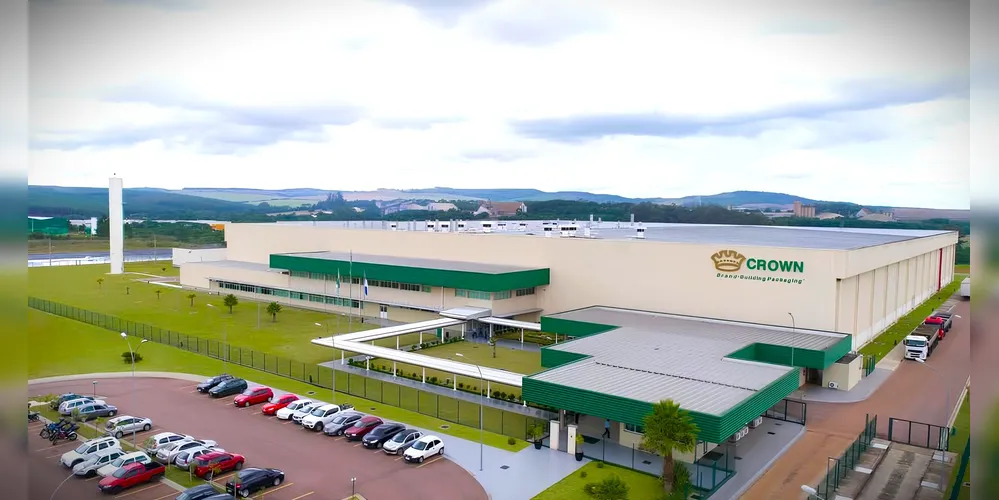 Crown fica localizada na região do 'Distrito Industrial' de Ponta Grossa