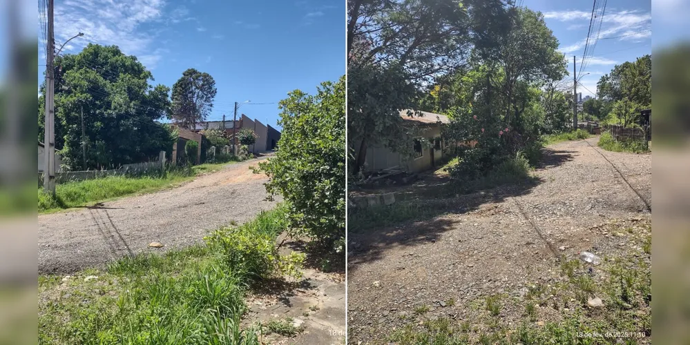 Rua São João do Caiuá causa transtorno aos moradores