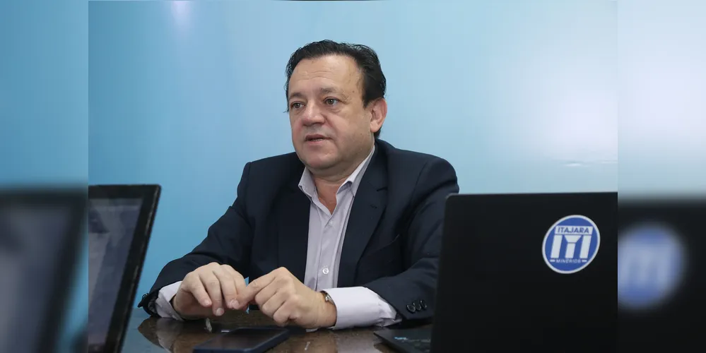 Gustavo Mandalozzo, presidente do Sindiminerais Paraná