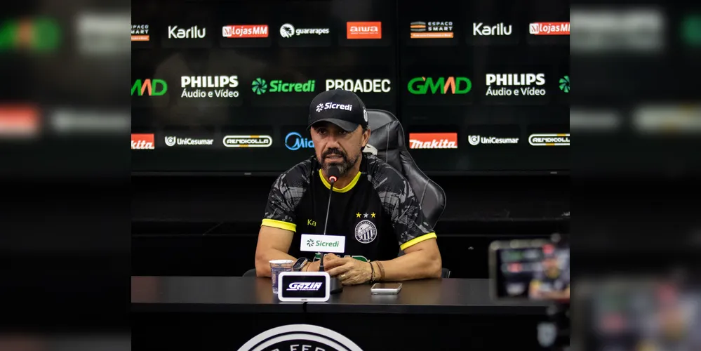 Luizinho Lopes falou sobre as expectativas para a final do Paranaense