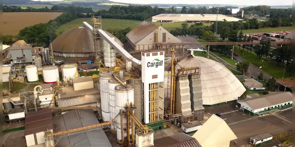 A Cargill é uma das principais empresas exportadoras de Ponta Grossa