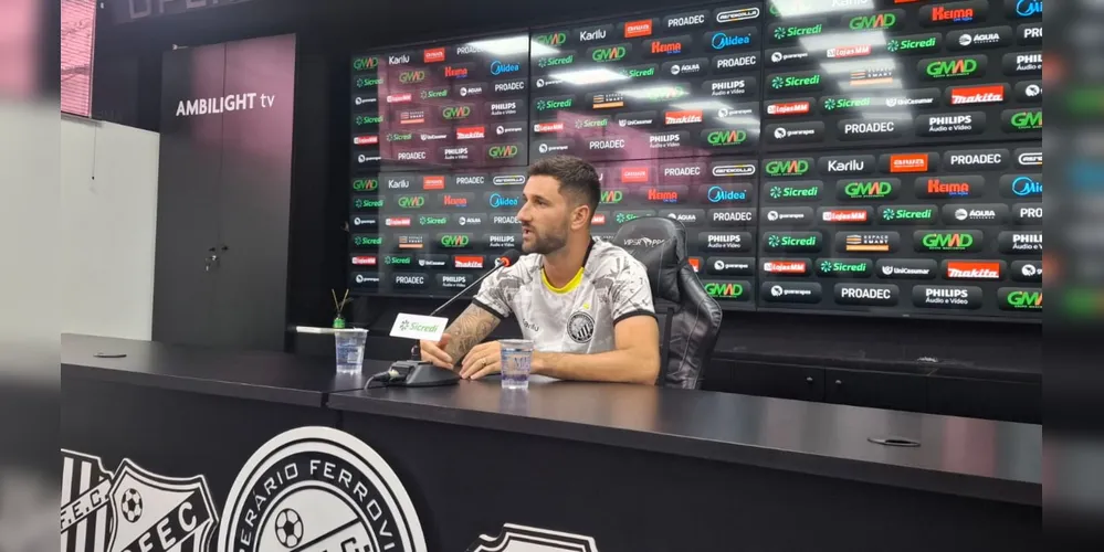 Gabriel Boschilia concedeu coletiva nesta quinta-feira (26)