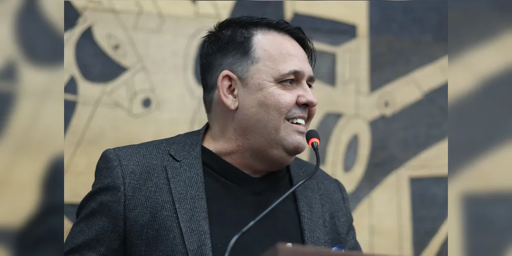 O vereador Professor Careca (PV)